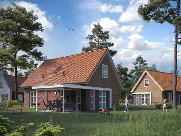 Nieuwbouw 25 vakantiebungalows 