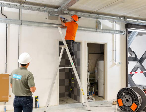 Gebouw G op NRE-terrein