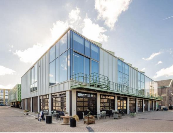 Gebouw G op NRE-terrein