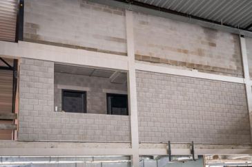 Brandwerende bekleding in Arnhemse sporthal